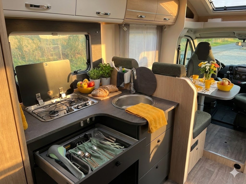 Vollausstattung erspart langes Packen